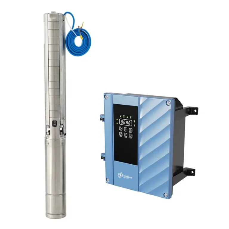 230m AC-DC Hybrid Solar Borehole Pump with Controller