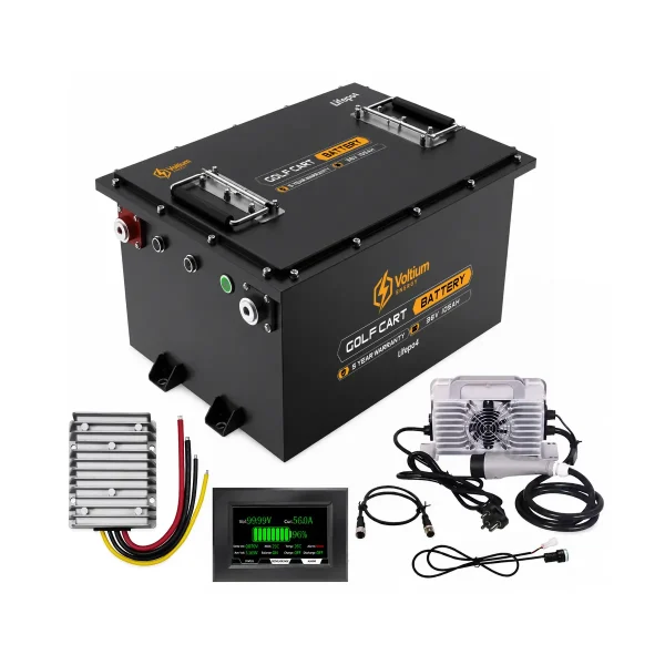 36V Golf Cart Lithium Battery 105Ah LiFePO4 Kit