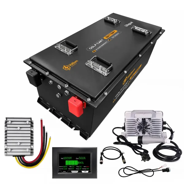 72V Golf Cart Lithium Battery 200Ah LiFePO4