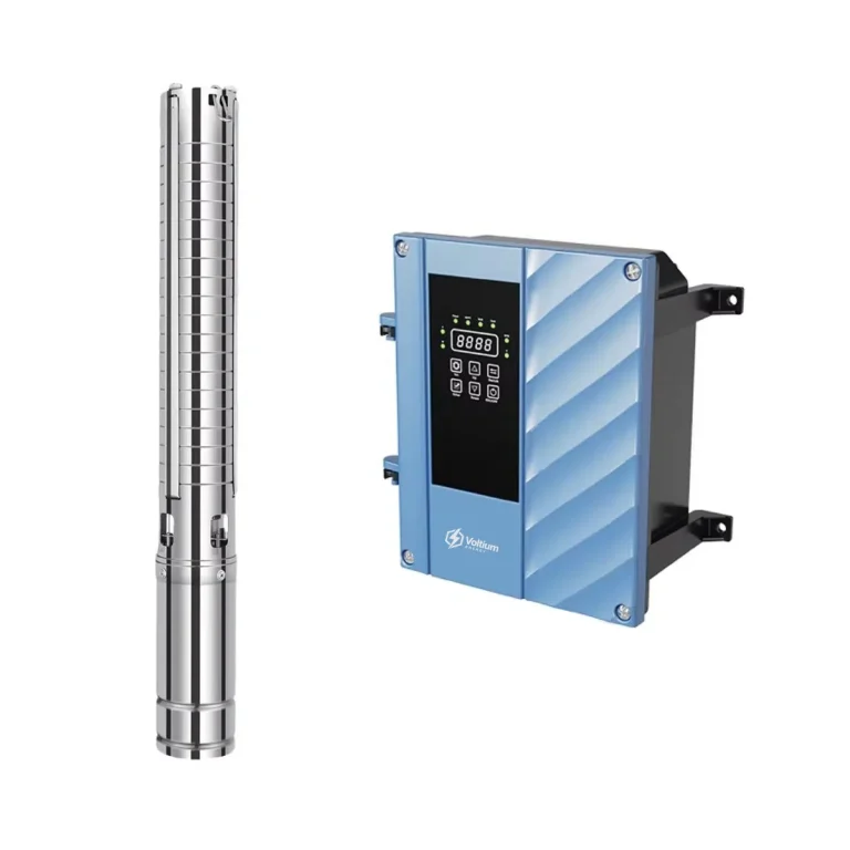 75m AC DC Hybrid Solar Borehole Pump with Controller